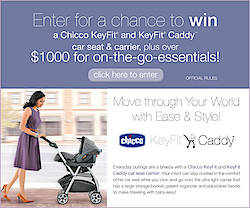 Parents Magazine: "Move Through Your World With Chicco" Sweepstakes