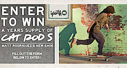 CCS: "Win a Years Worth Of IPATH Cat-Rod Shoes" Sweepstakes