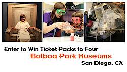 Trekaroo: San Diego Balboa Park Museum Ticket Packs Giveaway