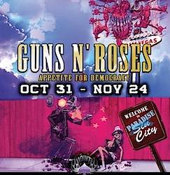 Guns N’ Roses ‘Appetite for Democracy’ Las Vegas Residency Prize Package Giveaway