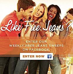 Lee Jeans "Jean-A-Week" Online Sweepstakes