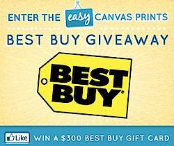 Easy Canvas Prints: Best Buy Giveaway