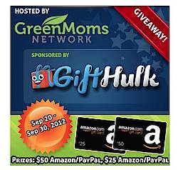 Happy Mothering: Gift Hulk $75 PayPal Or Amazon Giveaway