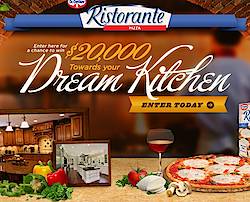 Dr. Oetker’s Ristorante Pizza Dream Kitchen Sweepstakes & Instant Win Game