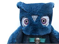 Wassupbrothers: Big Blue Soft Art Owl Giveaway