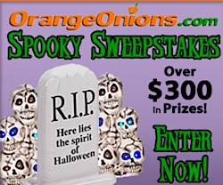 OrangeOnions.com: Spooky Sweepstakes