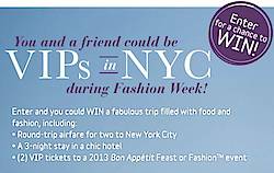 Lean Cuisine: VIP In NYC Sweepstakes
