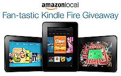 Amazon Local: Fan-tastic Kindle Fire Giveaway