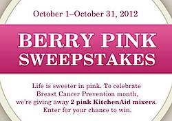 Driscoll's Berry Pink Sweepstakes