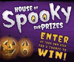House of Spooky Surprizes Sweepstakes and Instant Win Game