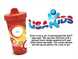 USA Kids' Personalized Cup Giveaway