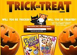 Purina Halloween Trick or Treat Instant Win Game