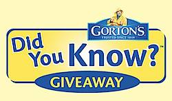 Gorton's Seafood "Did You Know?" Sweepstakes
