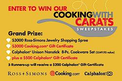 Ross-Simons: Cooking With Carats Sweepstakes