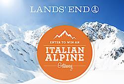 Land's End: Italy Alpine Getaway Sweepstakes