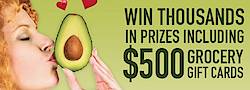 Avocado Lover's Club From Chile Sweepstakes