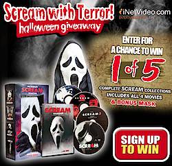 iNetVideo: Scream With Terror Halloween Giveaway