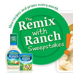 Hidden Valley Ranch Remix Instant Win Game & Sweepstakes