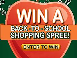 Sargento: Back to School Shopping Spree Sweepstakes