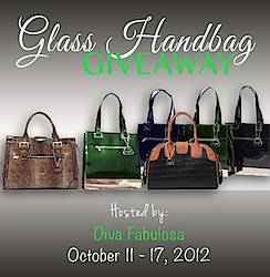 Diva Fabulosa: Leather Glass Handbag Giveaway