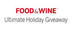 Food & Wine Ultimate Holiday Giveaway