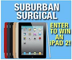 Suburban Surgical: iPad 2 Sweepstakes