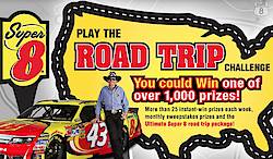 Super 8 Road Trip Challenge Instant-Win Game & Sweepstakes