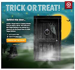 Target Trick or Treat Instant Win Game and Sweepstakes