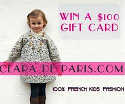 Clara de Paris: $100 Gift Card Giveaway