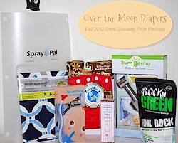 Over the Moon Diapers Great Giveaway