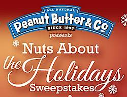 Peanut Butter & Co: Nuts About The Holidays Sweepstakes