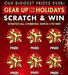 Citi Trends Gear Up For The Holiday Scratch & Match Instant Win Game