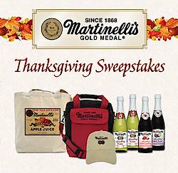 Martinelli's Thanksgiving Sweepstakes