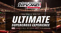 Rocky Mountain ATV/MC Racing Ultimate Supercross Ticket Giveaway