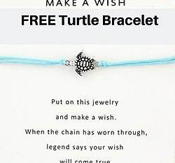 Free Turtle Bracelet Giveaway