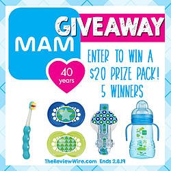 Review Wire:  MAM Prize Pack Giveaway
