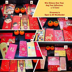 Luxury Haven: Chinese New Year Ang Pow Int’l Giveaway X 12 Sets Giveaway