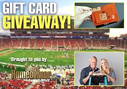 Today’s Homeowner Gift Card Giveaway