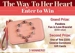 Geneva Commons the Way to Her Heart Giveaway