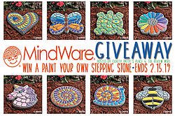 Review Wire: Paint Your Own Stepping Stone Giveaway