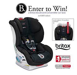 Babywise Life Britax Boulevard Convertible Car Seat Sweepstakes