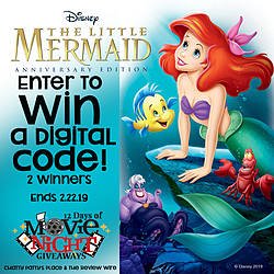 Review Wire: 30th Anniversary Signature Collection Little Mermaid Digital Code Giveaway
