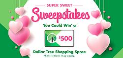 Dollar Tree Super Sweet Sweepstakes