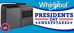 Rent-a-Center Whirlpool Presidents Day Sweepstakes