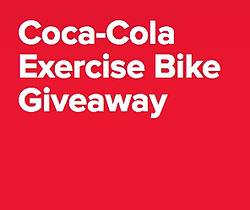 Coca-Cola Exercise Bike Giveaway