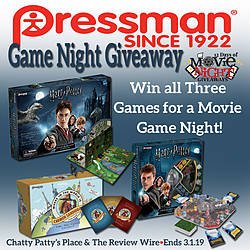 Review Wire: Pressman Toy Movie Game Night Prize Pack Giveaway