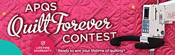 APQS Quilt Forever Sweepstakes