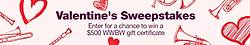 Woodwind & Brasswind Valentine’s Sweepstakes
