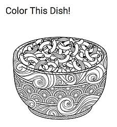 Food Network Magazine Color This Dish Contest