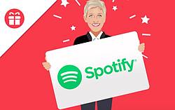 Ellen Show Spotify Subscription Sweepstakes